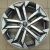 Колесные диски KIK KP015 R19 5-108/+46/7.5J/d-63.35 DIAMOND GLOSS GRAPHITE
