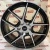 Колесные диски YC2517 R21 6-139.7/+50/9J BLACK POLISH FACE