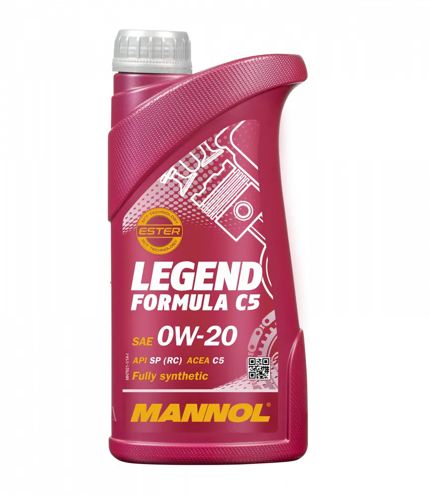 7921/79211 MANNOL Legend Formula C5  0W-20 Синт.моторное масло 1L, шт