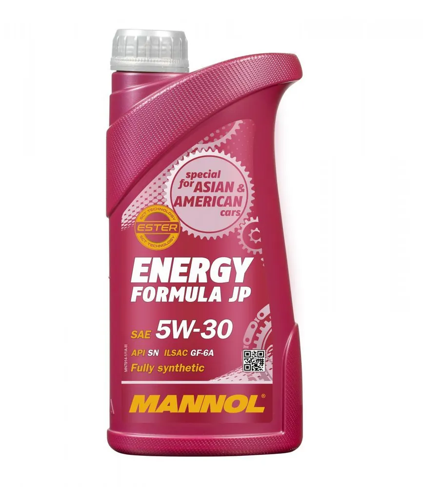 Mannol Energy Formula JP 5W-30 GF-5/SN синт.моторное масло 1л, шт